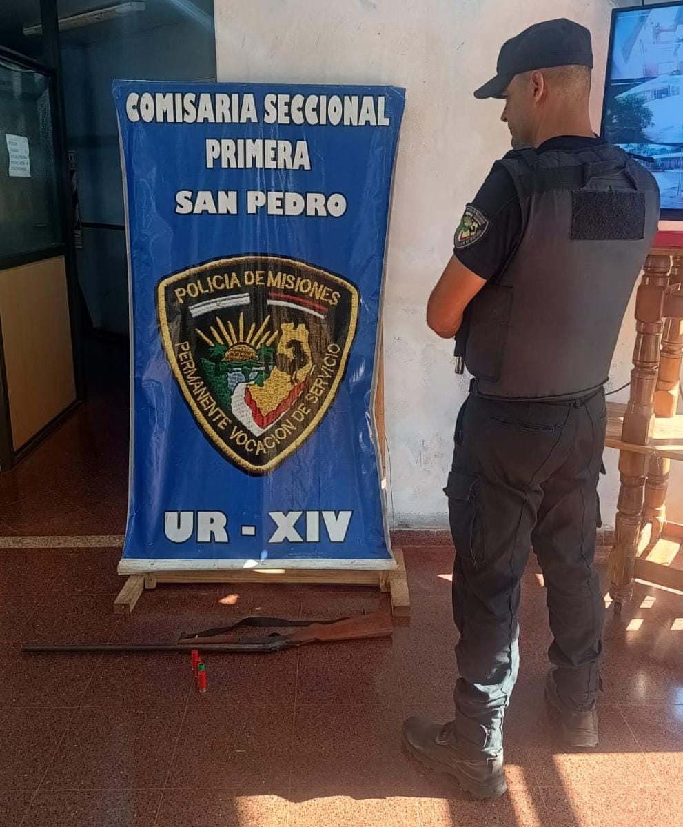 Detectaron usurpación en un lote rural de San Pedro y secuestraron un arma de fuego y una motocicleta 2